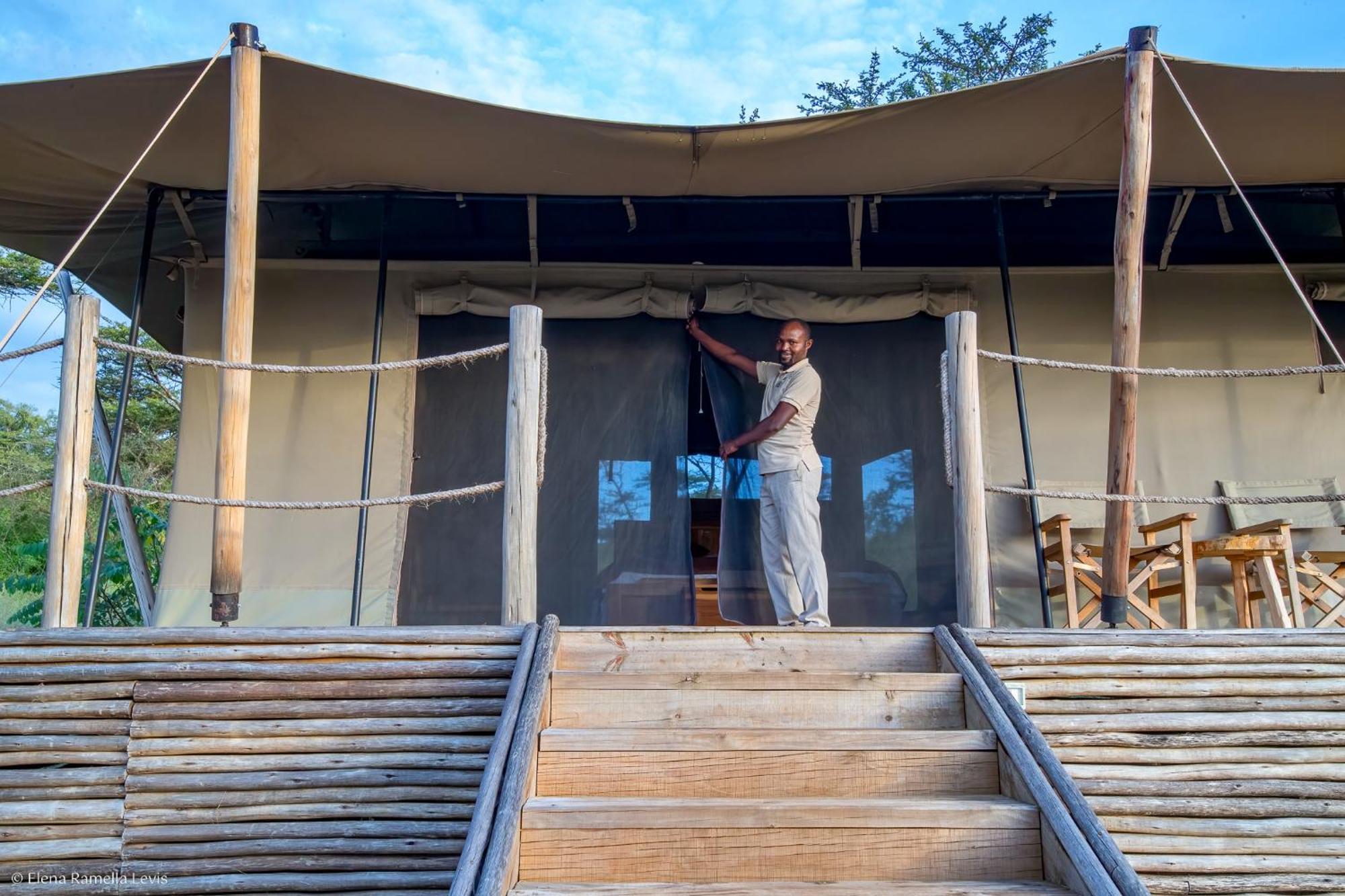 Serengeti Kifaru Tented Lodge Mugumu 外观 照片