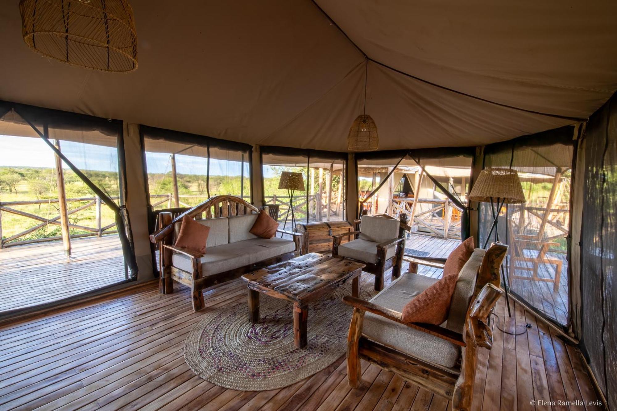 Serengeti Kifaru Tented Lodge Mugumu 外观 照片