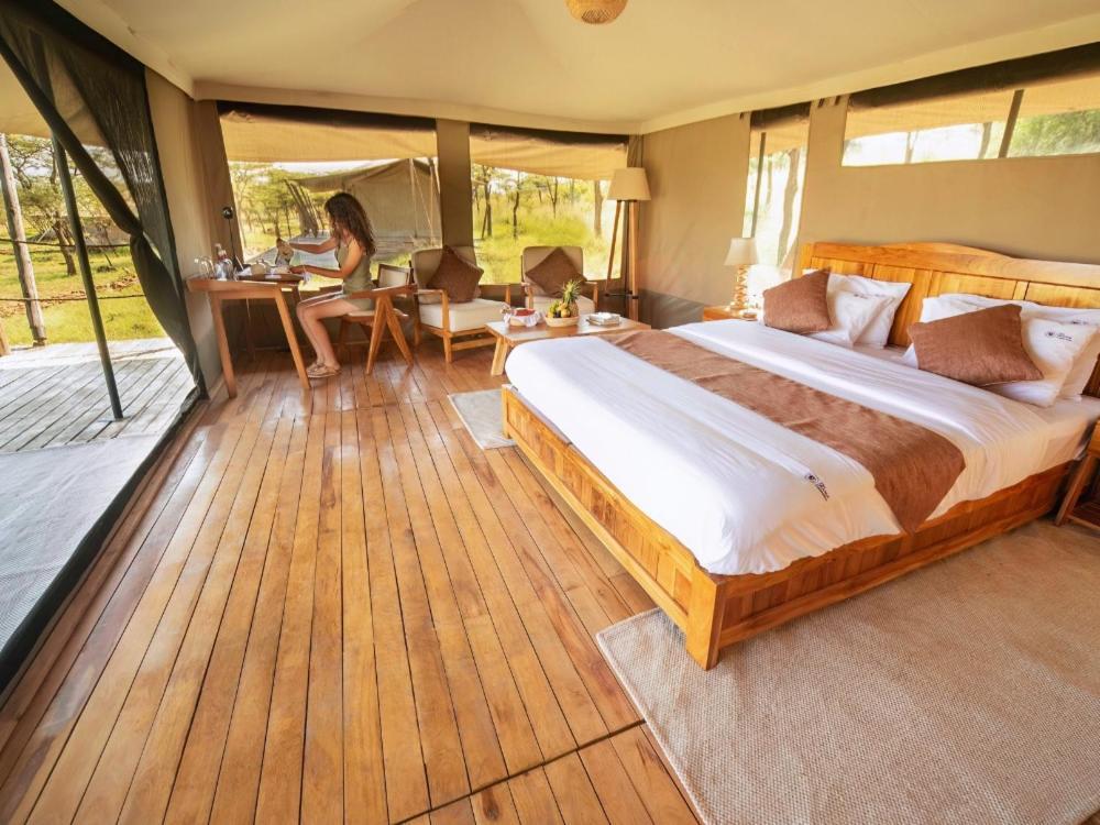 Serengeti Kifaru Tented Lodge Mugumu 外观 照片